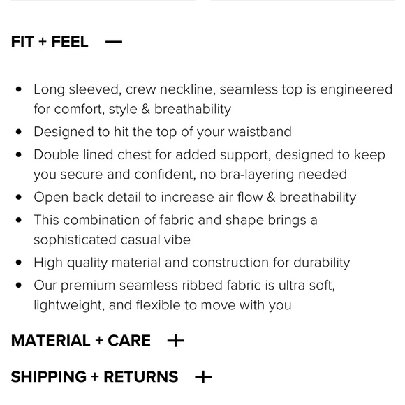 Vitality Synergy Open Back Ribbed Top - Picture 8 of 9